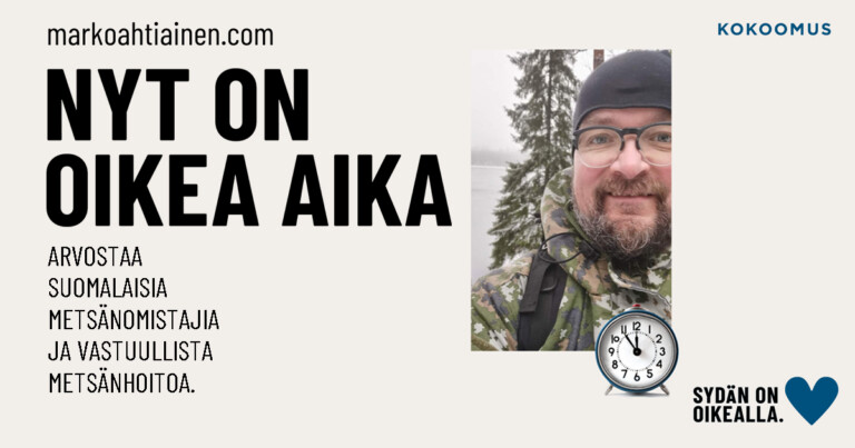 Mielipide: Onko metsänomistajasta tullut lainsuojaton?