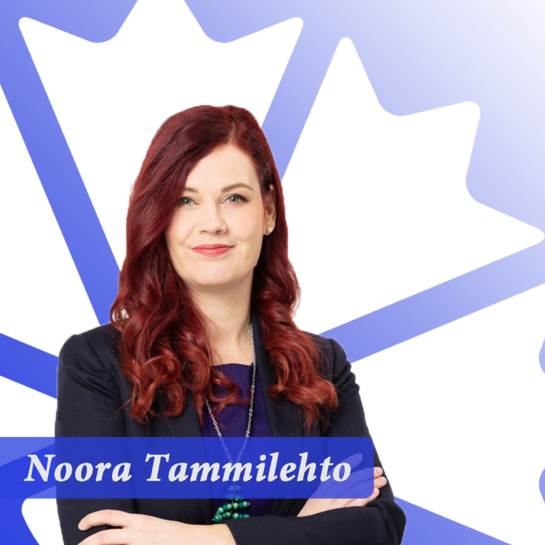 Tiedote: Noora Tammilehto siirtyy kokoomukseen